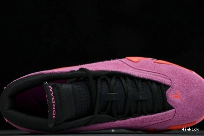 DH4121-600 JORDAN RETRO (W) PINK SHOCKING LOW 14 0919